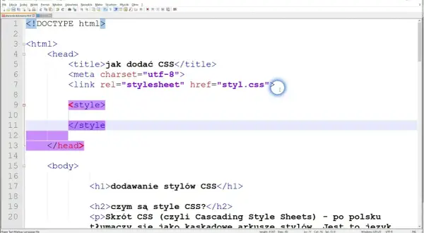 Jak dodać CSS do HTML? 3 metody i wybór najlepszej