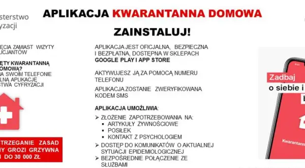 Aplikacja Kwarantanna domowa: Nie działa? Sprawdź aktualne zasady!