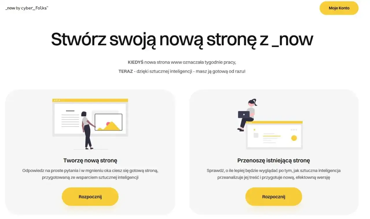 Stwórz stronę internetową HTML z pomocą AI. Szybko i łatwo, bez tygodni pracy.